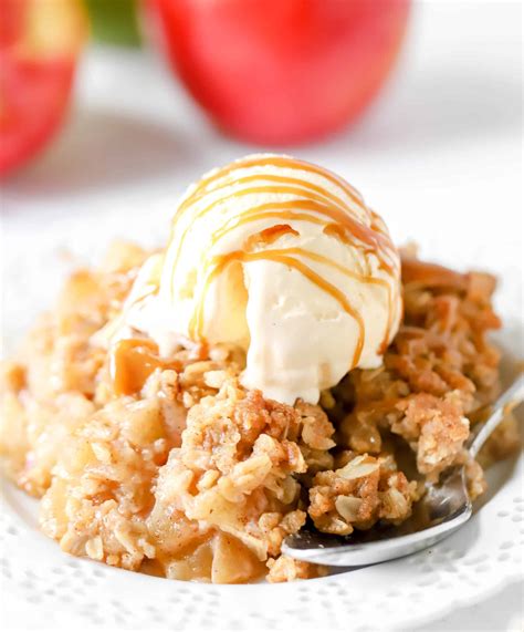 Easy Apple Crisp Recipe (Made In One Bowl + No Mixer!) 