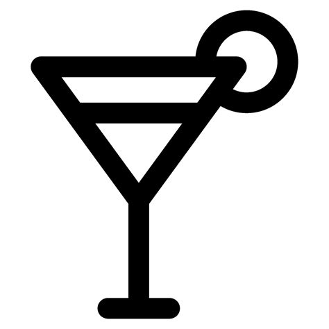 Cocktail Icon Food And Beverages For Web App Uiux Infographic Etc