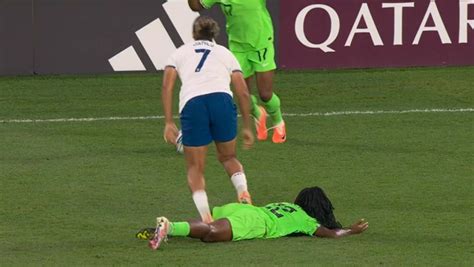 Lauren James Sent Off For Violent Conduct Against Nigeria Futbol On