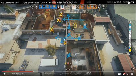 Rainbow Six Siege Clubhouse Map