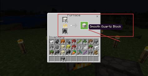 How to make smooth Quartz in Minecraft?