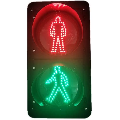 Red Green Static Display LED Pedestrian Crossing Road Signal Safety