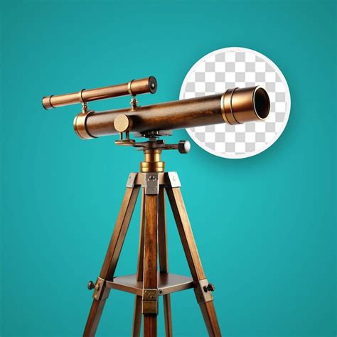 Premium Psd Telescope Isolated On Transparent Background