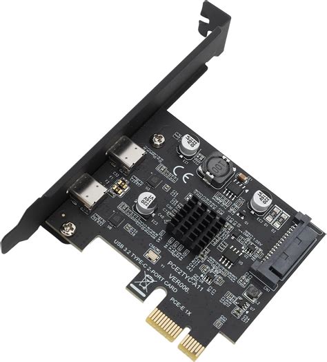 Pcie To Usb Gen Card Dual Type C High Speed Gbps Pci E To Usb