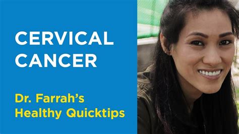 Cervical Cancer Dr Farrahs Quicktip Youtube