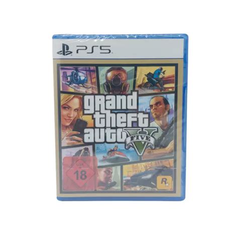 Grand Theft Auto V Ps5 Gta 5 Gtav Gta5 Playstation 5 Spiel Brandneu Ovp