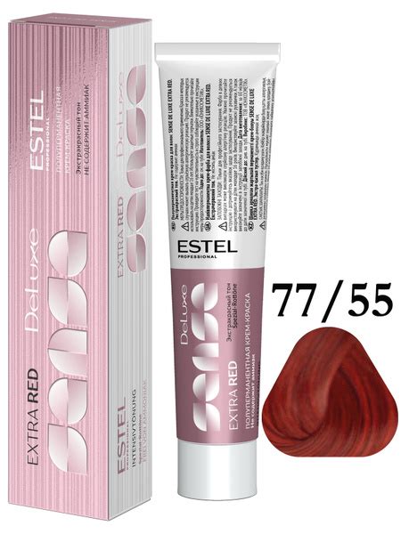 Estel Professional SER77/55 Крем-краска "ESTEL SENSE DE LUXE" русый ...