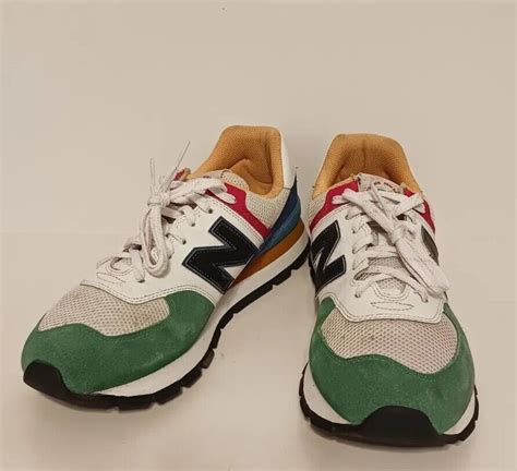 Ds New Balance 574 Rugged White Varsity Green Ml574dr Gem