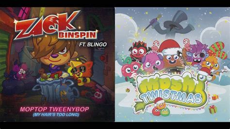 Moshi Monsters Moptop Tweenybop Moshi Twistmas Cd Single Rips