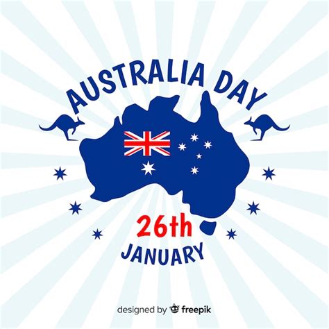 Fondo Del D A De Australia Vector Gratis