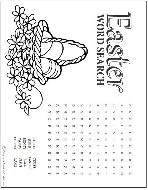 Easter Word Search