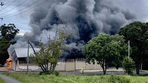 Gympie Fire Investigation Unit Examines ‘suspicious Sunchem Fire The