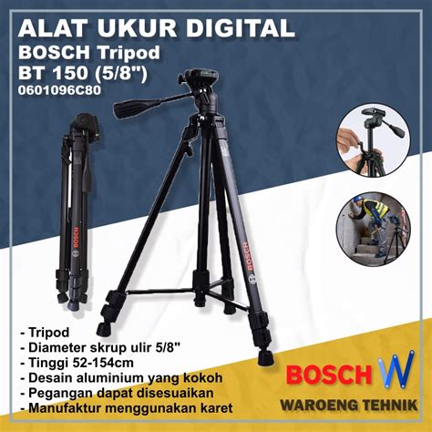 Jual Tripod Alat Ukur Digital Bosch Bt Building Tripod Inch