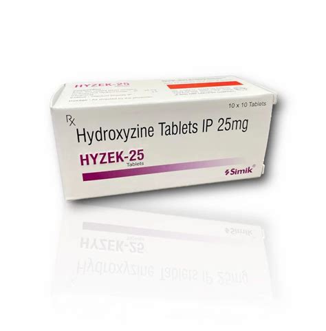 Hydroxyzine 25 Mg Tablet at ₹ 45/stripe | Atarax Tablet in Thane | ID ...