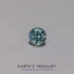 0 62 Carat Blue Green Montana Sapphire Earth S Treasury