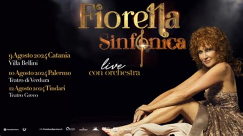 Fiorella Mannoia Con Sinfonica Live Con Orchestra In Concerto Quest