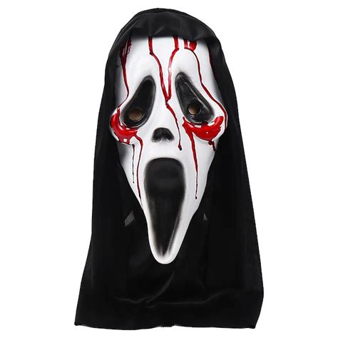 Ghostface Mask Devil Ghost Cosplay Costumes Latex Horror Masks Ghost ...