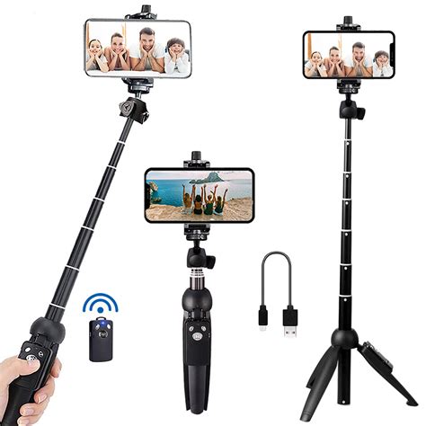 Mua Portable Inch Aluminum Alloy Selfie Stick Phone Tripod With