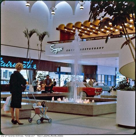 Yorkdale Mall In Toronto Circa 1964 Thewaywewere