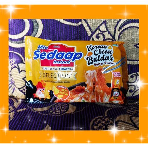 Jual Mie Sedaap Instant Selection Korean Cheese Buldak Spicy Chicken