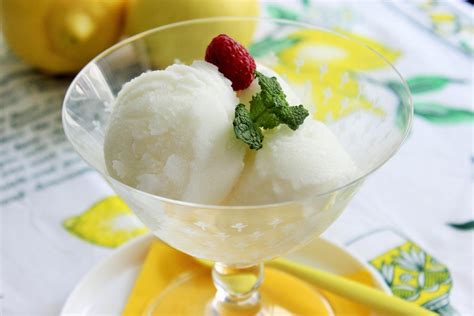 Sorbete De Limon Receta Las Recetas Dear Guinane