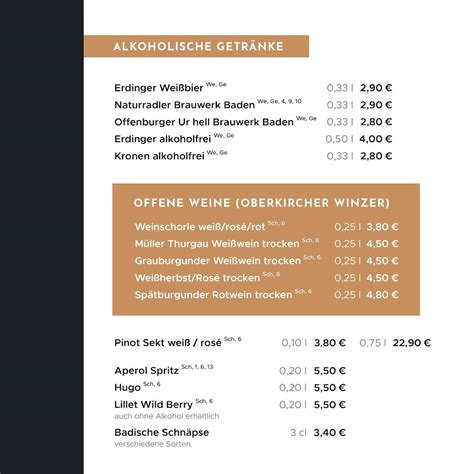 Speisekarte Von Marktcaf Cafe Lahr Schwarzwald