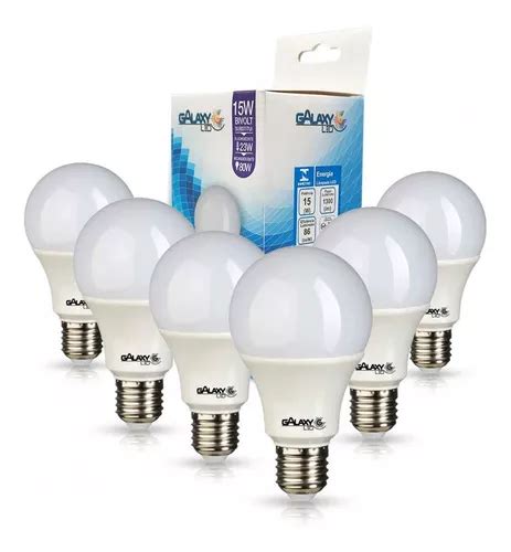 Kit L Mpadas Led Bulbo W Luz Branca K Bivolt E