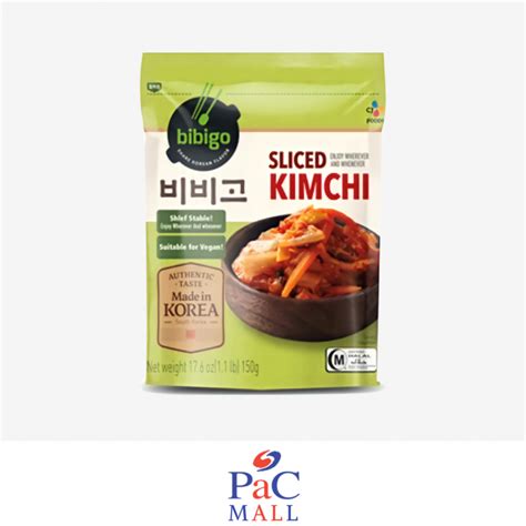 150g Cj Bibigo Kimchi Tagliato Allambiente 상온맛김치