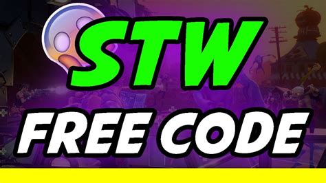 🔥save The World Code How To Get Fortnite Save The World Free [ps4 Xbox Pc] Stw Youtube