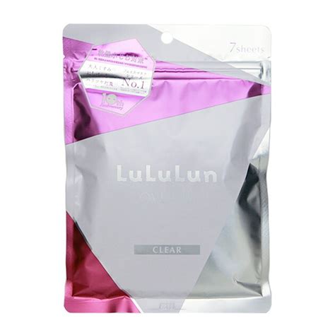 Lululun ルルルン Over45 アイリスブルー クリア 7枚入×1 Lululun Over45 スキンケア用シートマスク 最安値