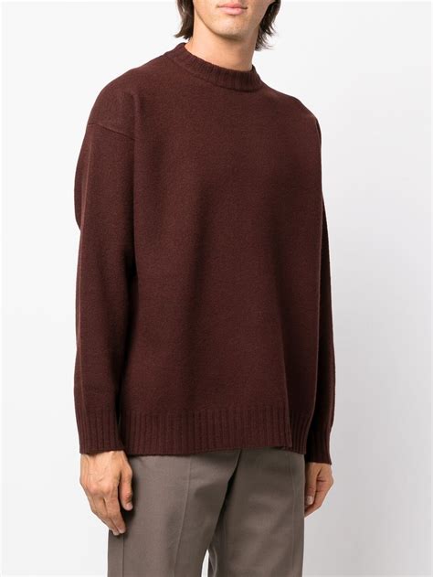 Jil Sander Su Ter Tejido Con Cuello Redondo Farfetch