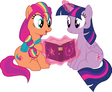 Safe Artist Prixy Sunny Starscout Twilight Sparkle