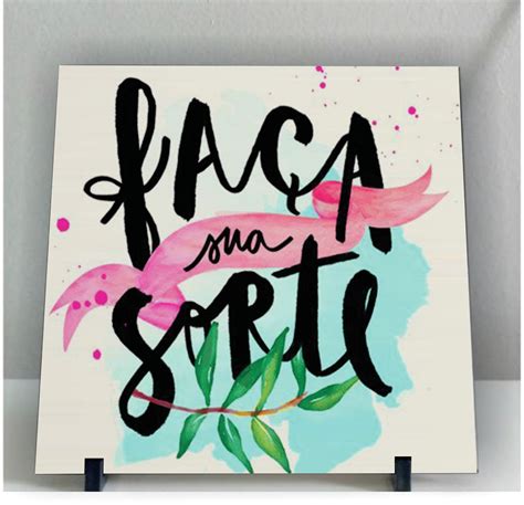 Azulejo Decorativo Frases Elo Produtos Especiais