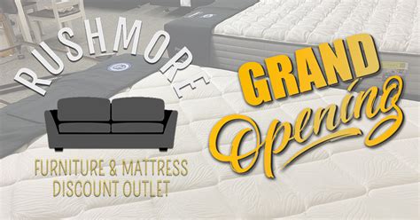 DON'T MISS Rushmore Furniture & Mattress Discount Outlet's Grand Opening Discount Sale ...