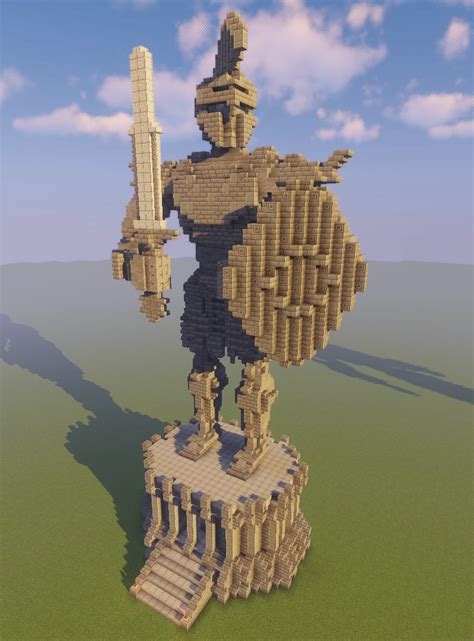 Ancient Greek Warrior Statues Minecraft Map Minecraft Statues