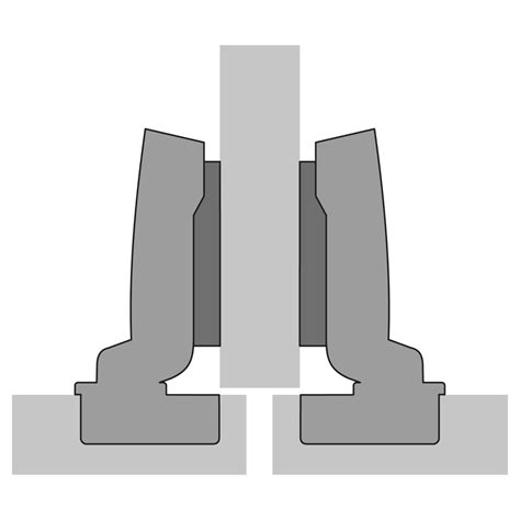 9071206 HETTICH Sensys 110 Scharnier mit integrierter Dämpfung Sensys