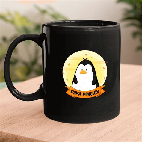 Penguin Mens Funny Mens Penguin Lovers Dad Father Daddy Papa Penguin