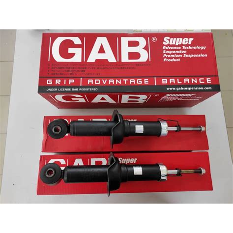 GAB PROTON INSPIRA MITSUBISHI LANCER GT SUPER ADVANCE REAR ABSORBER