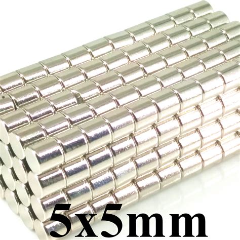 5x5 мм неодимовые мощные Дисковые магниты 5x5 N35 ndfeb супер ...