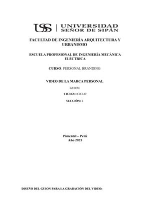 Mayanga Sausa Paf Pb Pb Modelo De Paf Facultad De Derecho Y