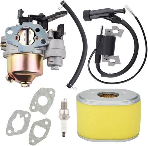 Kuupo 212cc Carburetor Air Filter Ignition Coil Spark Plug Kit For Harbor Freight