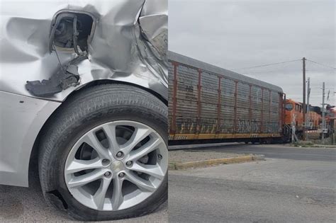 Impacta Tren A Dos Autos En Ju Rez