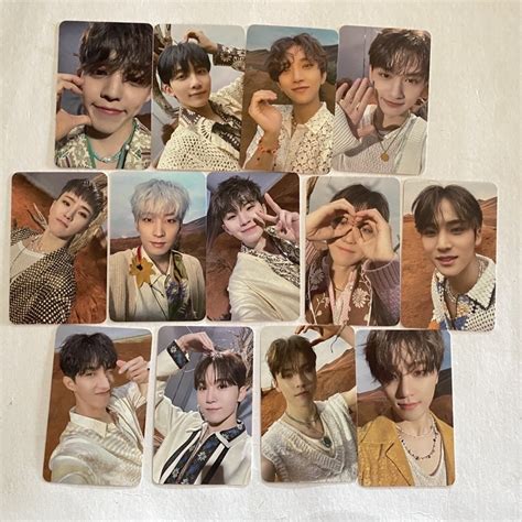 Seventeen Face The Sun Fansign Photocard Face The Sun Weverse Pc