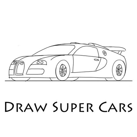 How To Draw Super Cars Step By Step Drawing By Lvxiang Song