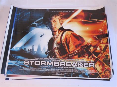 STORMBREAKER | UK Quad | Original Movie Poster - looking at toys