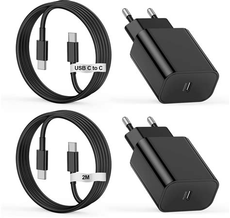 Für Samsung Ladegerät Usb C 25w Original2pack Schnellladegerät Mit Usb