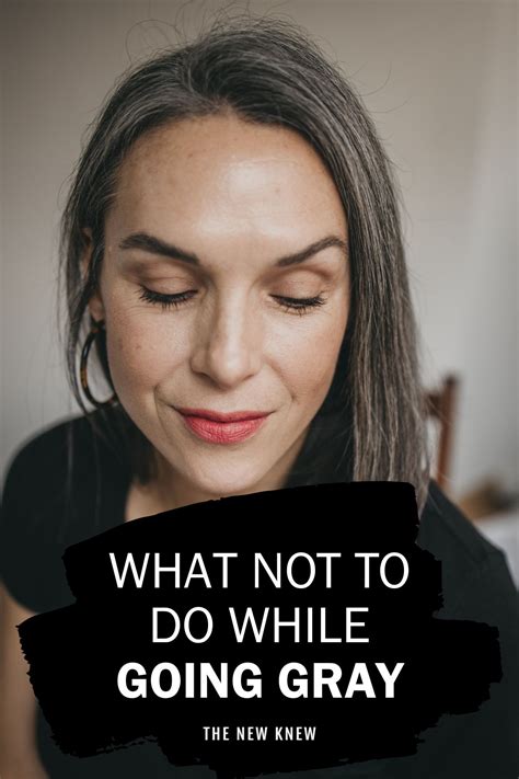 Going Gray Guide: What NOT to Do While Going Gray Naturally