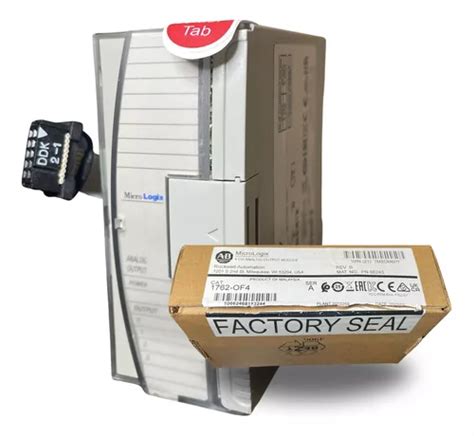 Allen bradley 1762 of4 Modulo De Saida Analogica Micrologix Frete grátis