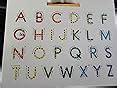 Amazon Hautton Magnetic Letters Board In Alphabet Abc