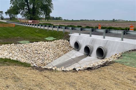 Wolf Crossing Emergency Box Culvert Repair Winninger Excavating Inc